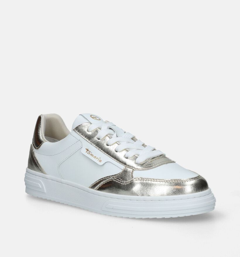 Tamaris Witte Sneakers voor dames (338332) - geschikt voor steunzolen