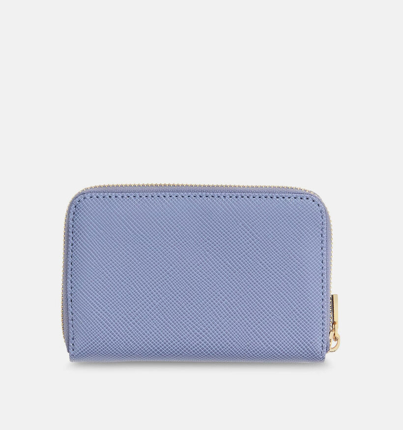 Guess Porte-monnaie zipp&eacute; en Bleu pour femmes (367036)