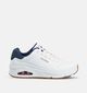 Skechers Uno Suited On Air Baskets basses en Blanc pour hommes (375641)
