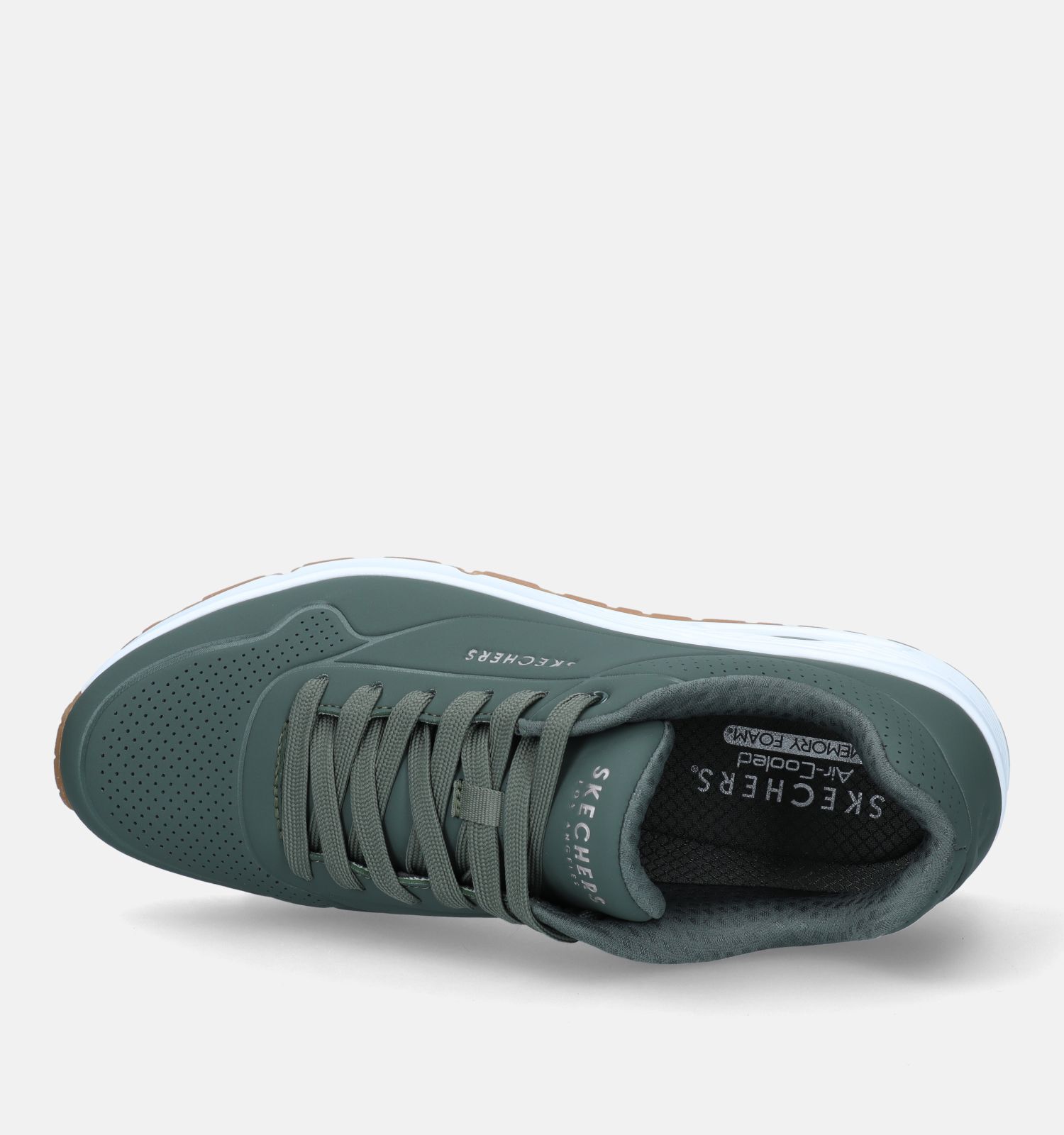 Skechers memory foam homme verte deals