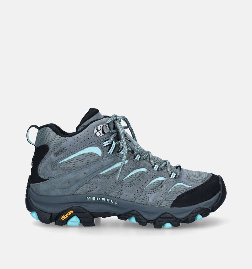 Merrell Moab 3 Mid GTX Groene Wandelschoenen voor dames (340716) - geschikt voor steunzolen