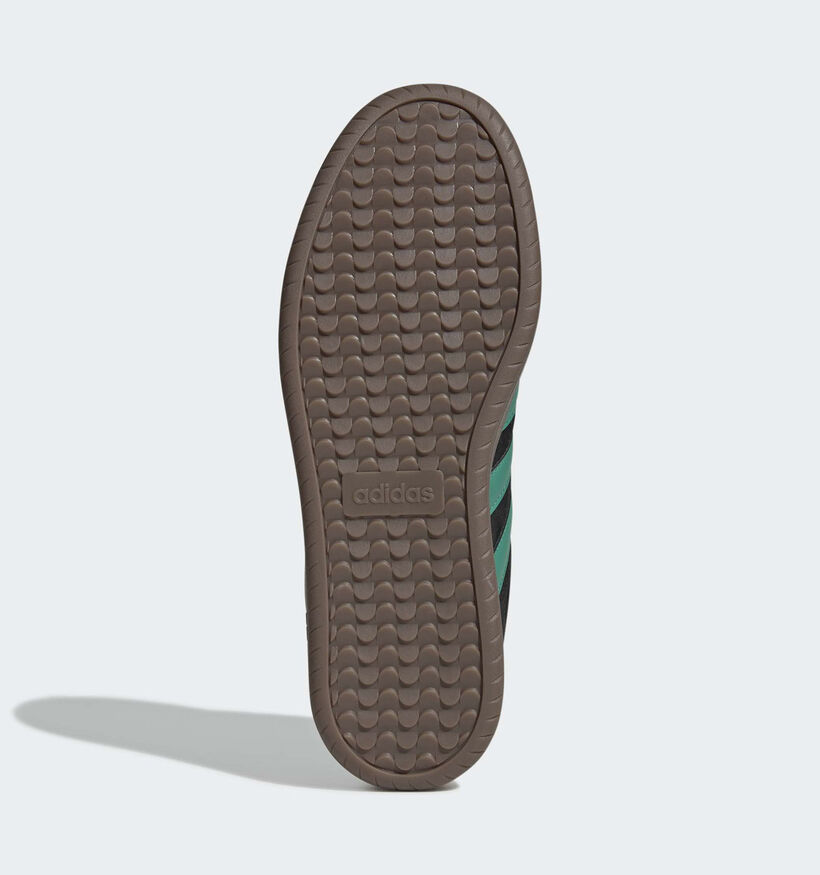 adidas Barreda Baskets en Noir/Vert pour hommes (365396) - pour semelles orthopédiques