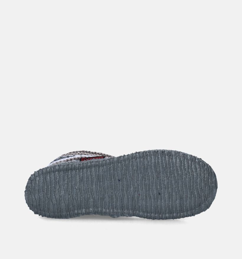 Giesswein Kiel Pantoufles montantes en Gris pour femmes (349151)