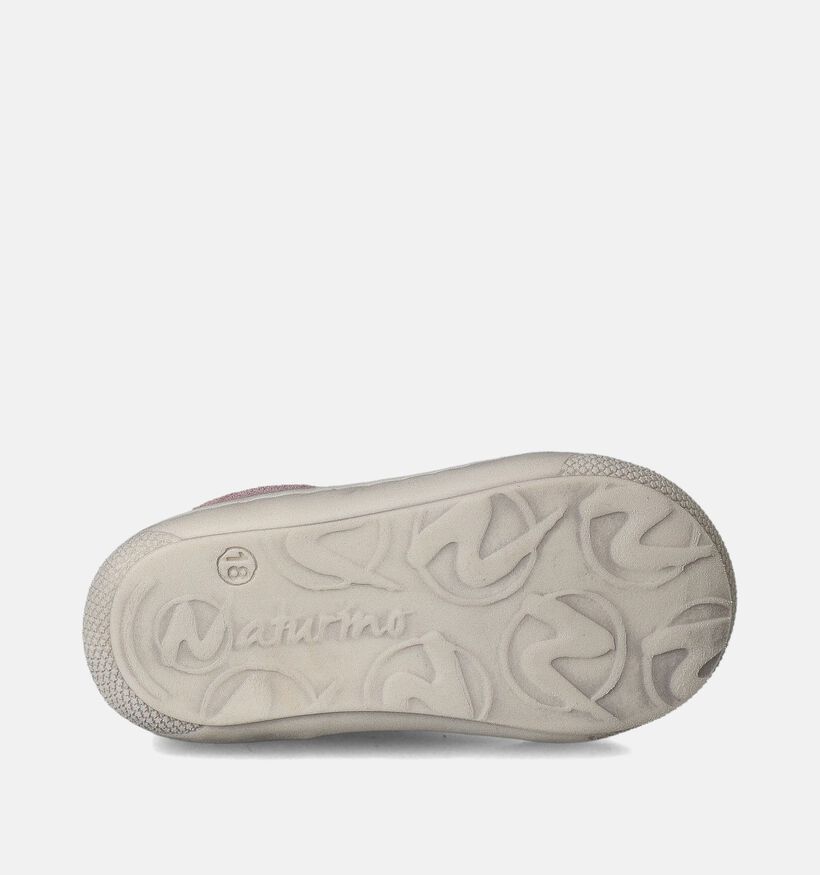Naturino Cocoon Suede Chaussures pour bébé en Rose pour filles (355311) - pour semelles orthopédiques