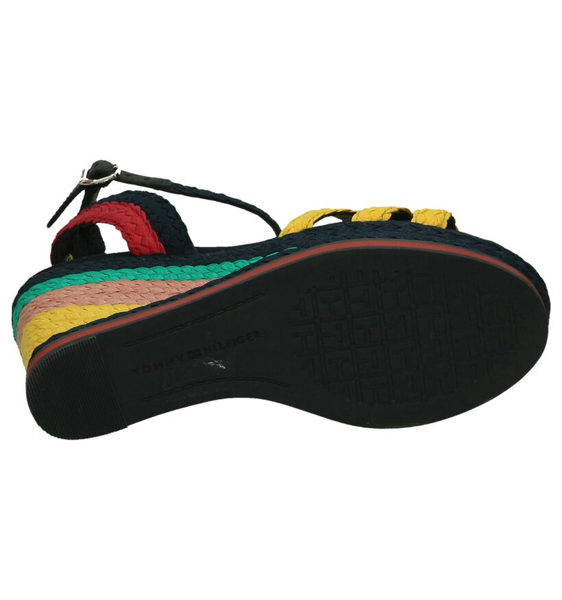 Multicolor Sandalen met Sleehak Tommy Hilfiger, , pdp
