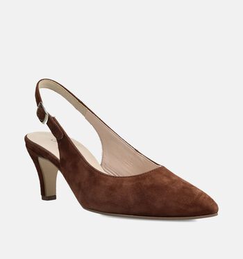 Gabor Escarpins Marron