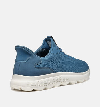 Geox Spherica Plus Baskets Black/Bleu