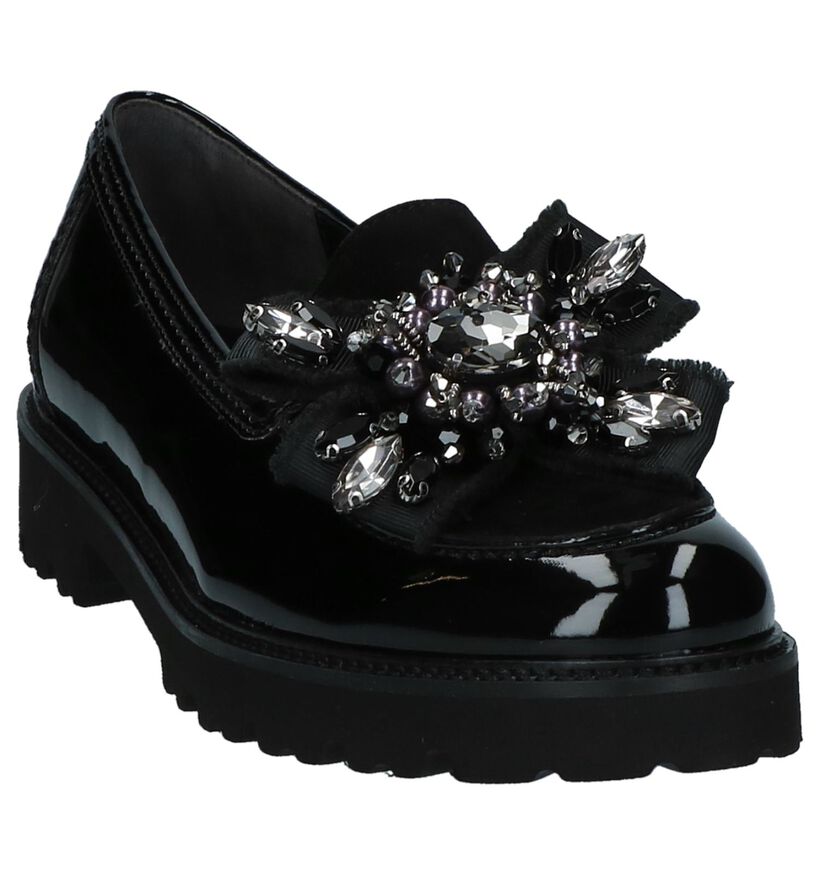 Gabor Mocassins en Noir en cuir (231252)