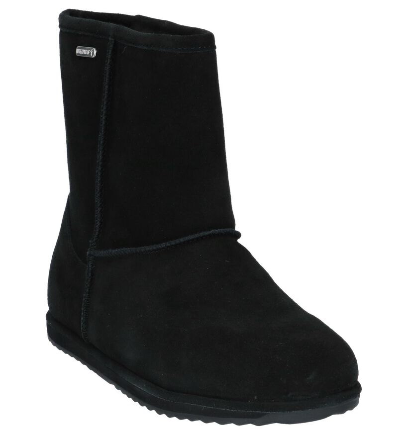 EMU Bottes basses en Noir en daim (231464)