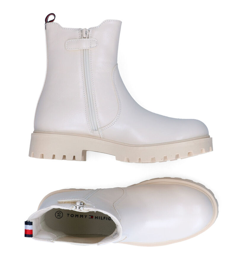 Tommy Hilfiger Ecru Chelsea Boots voor meisjes (314495)