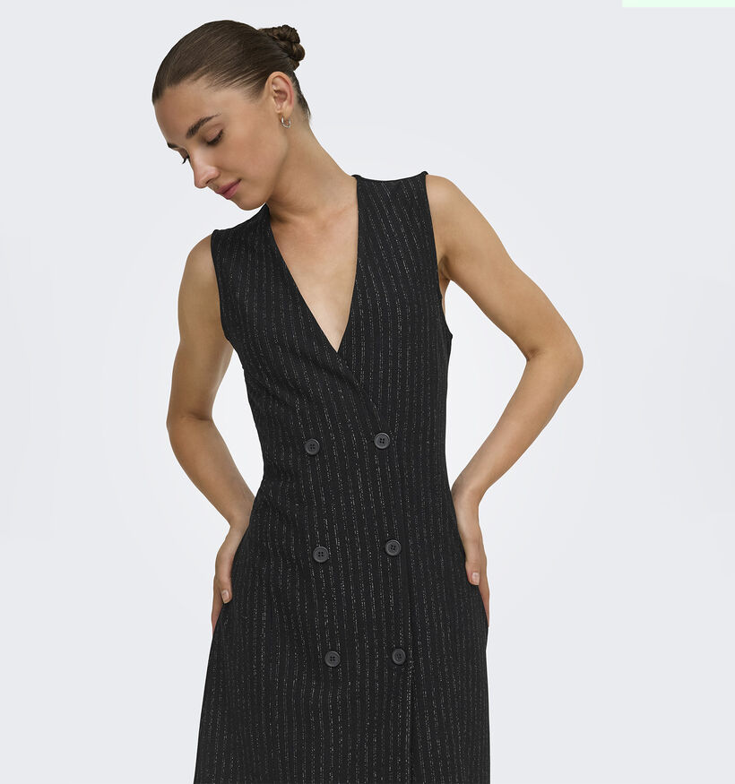 JDY Mary Robe mi-longue en Noir pour femmes (381973)