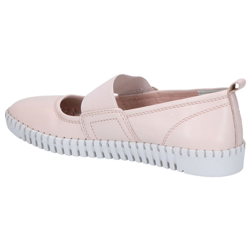 Marco Tozzi Ballerines en Rose clair en cuir (270770)