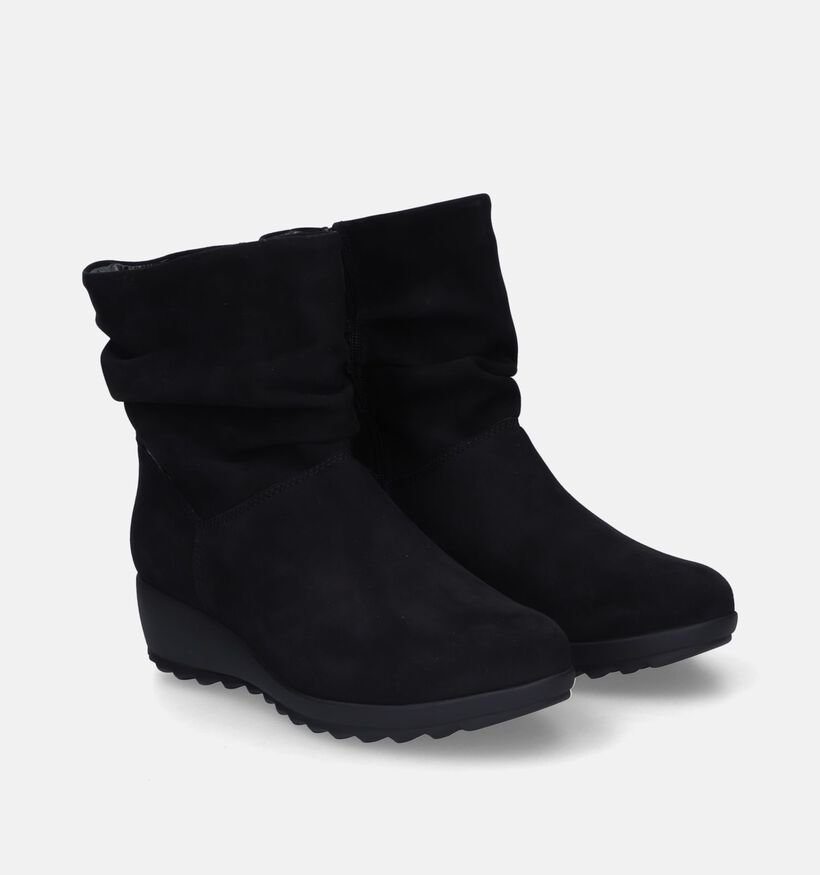 Mephisto Agatha Bottes en Noir pour femmes (316740) - pour semelles orthopédiques