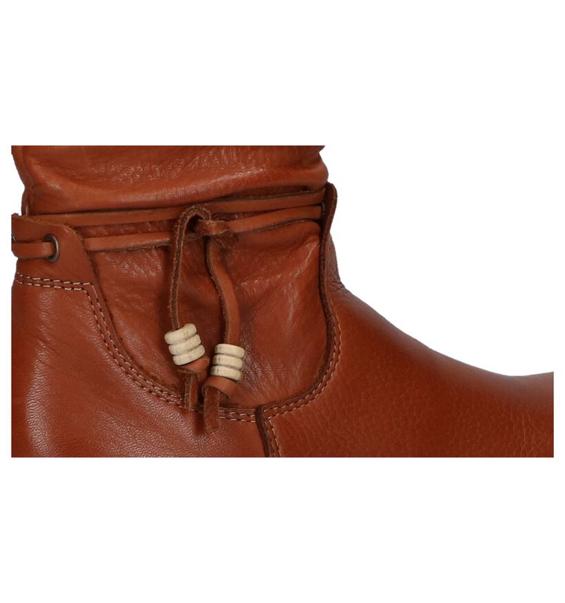 Nörvik Bottes basses en Cognac en cuir (226417)