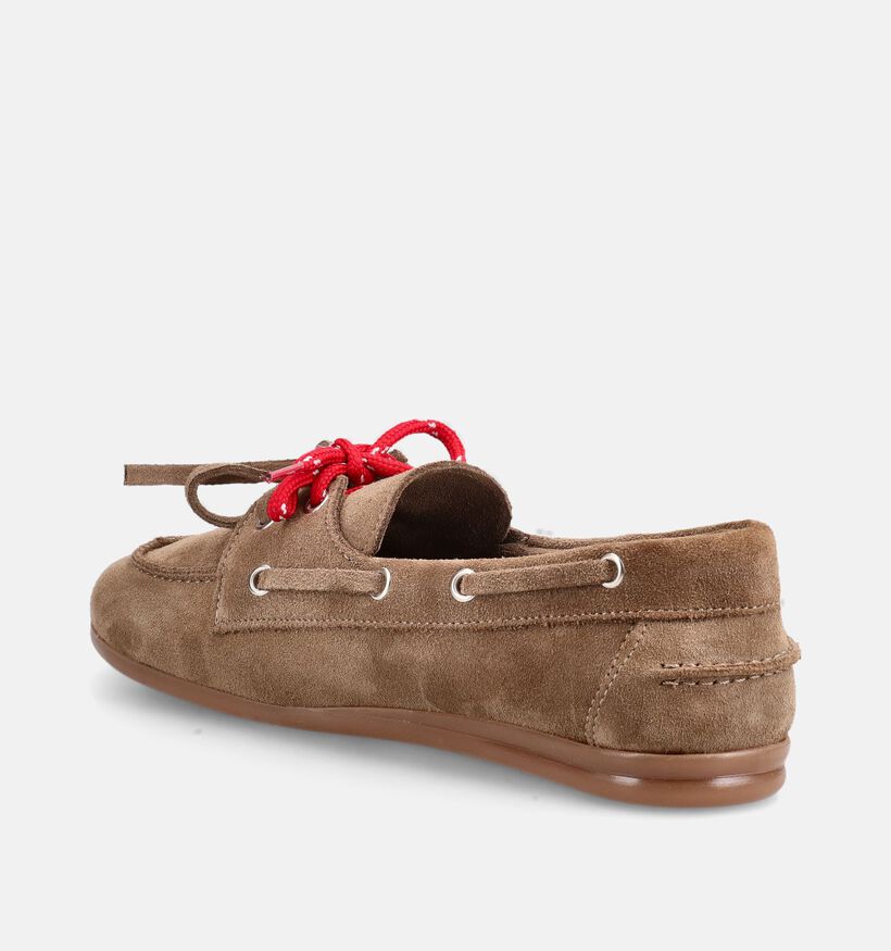 Laurent David Dockside Kakigroene Bootschoenen voor dames (384356)