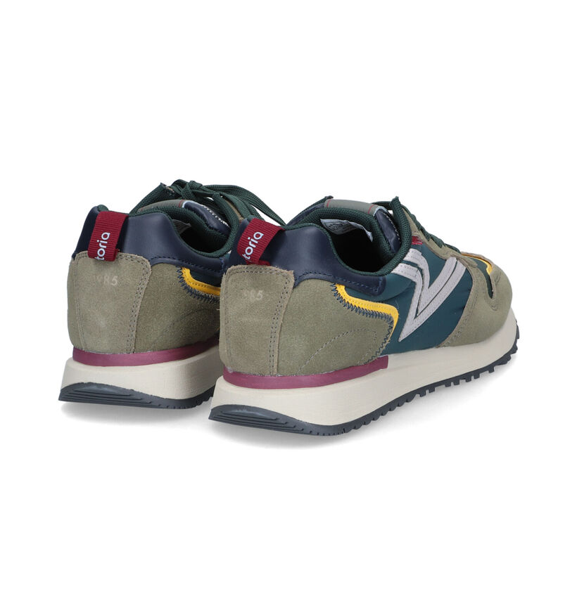 Victoria Leggera Baskets en Khaki pour hommes (315001) - pour semelles orthop&eacute;diques