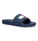 Tommy Hilfiger Jeans Zwarte Badslippers in kunststof (321204)