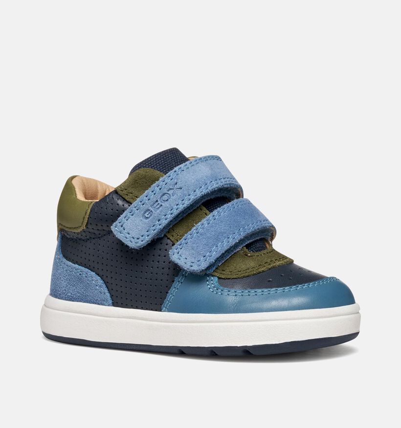 Geox Biglia Blauwe Hoge schoenen voor jongens (360364) - geschikt voor steunzolen