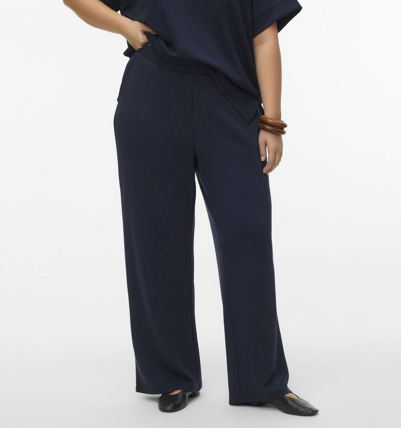 Vero Moda Curve Hali Donkerblauwe Broek voor dames (368933)