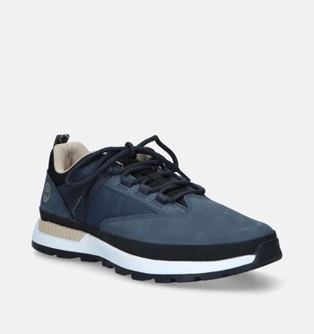 Timberland Chaussures plates Dark Blue Nubuck