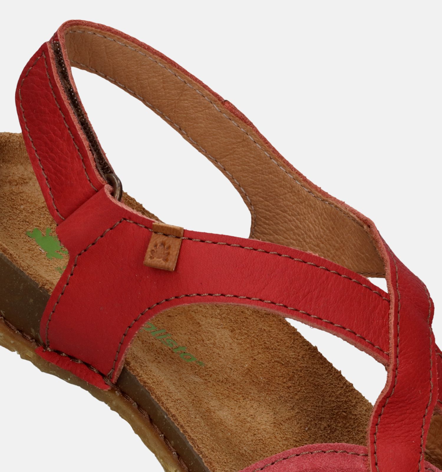 El Naturalista Panglao Rode Sandalen Dames Sandalen Online op TORFS.BE