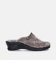 Fly Flot Pantoufles ouvertes en Taupe pour femmes (348462)