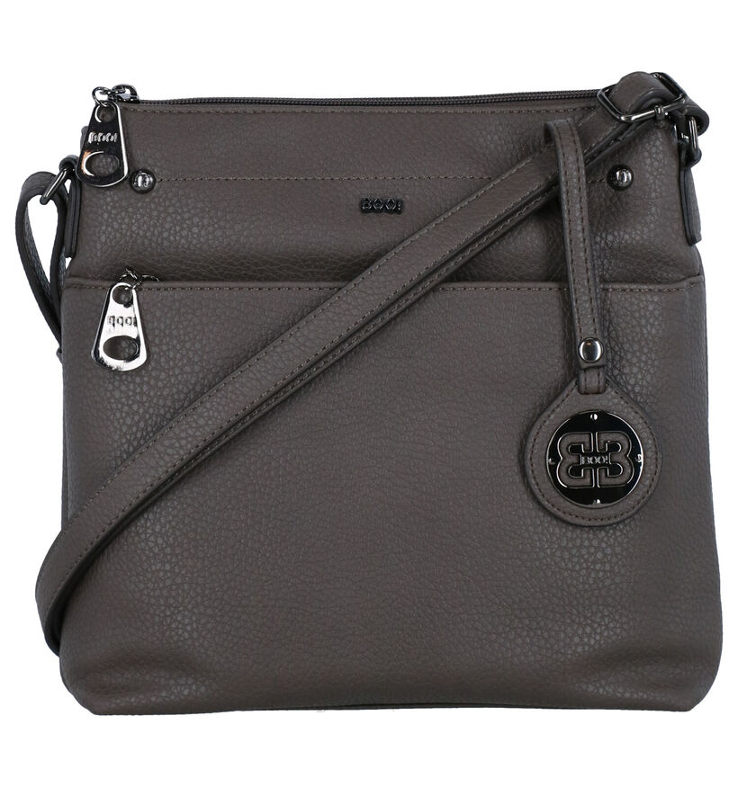 BOO! Salto Taupe Crossbody Tas in kunstleer (282519)