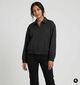 Deeluxe Original Althea Donkerblauwe Jas met Krijtstreepjes voor dames (382279)