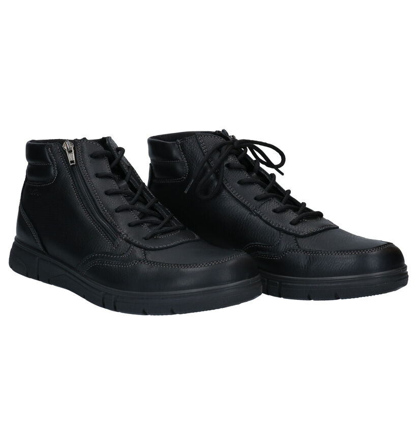 Ara Loris Bottines en Noir en cuir (296657)