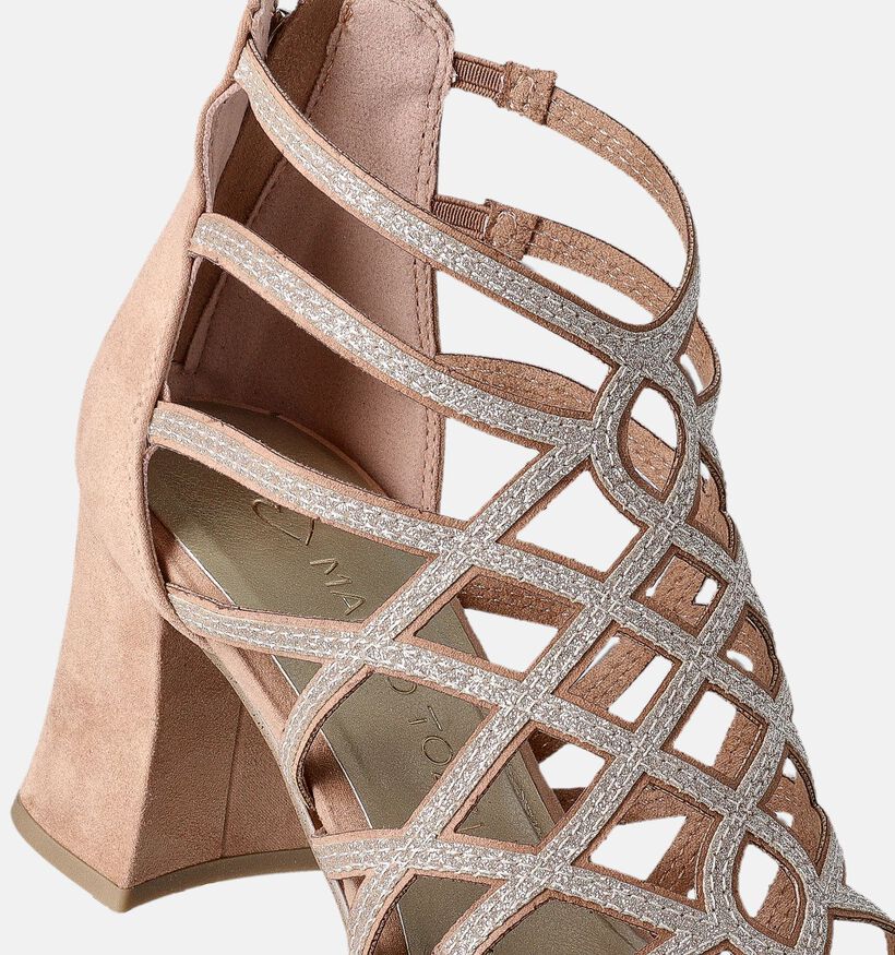Marco Tozzi Sandales à talons en Marron pour femmes (354238)