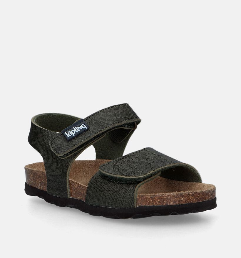 Kipling George 4 Sandales en Vert Kaki pour garçons (341339)