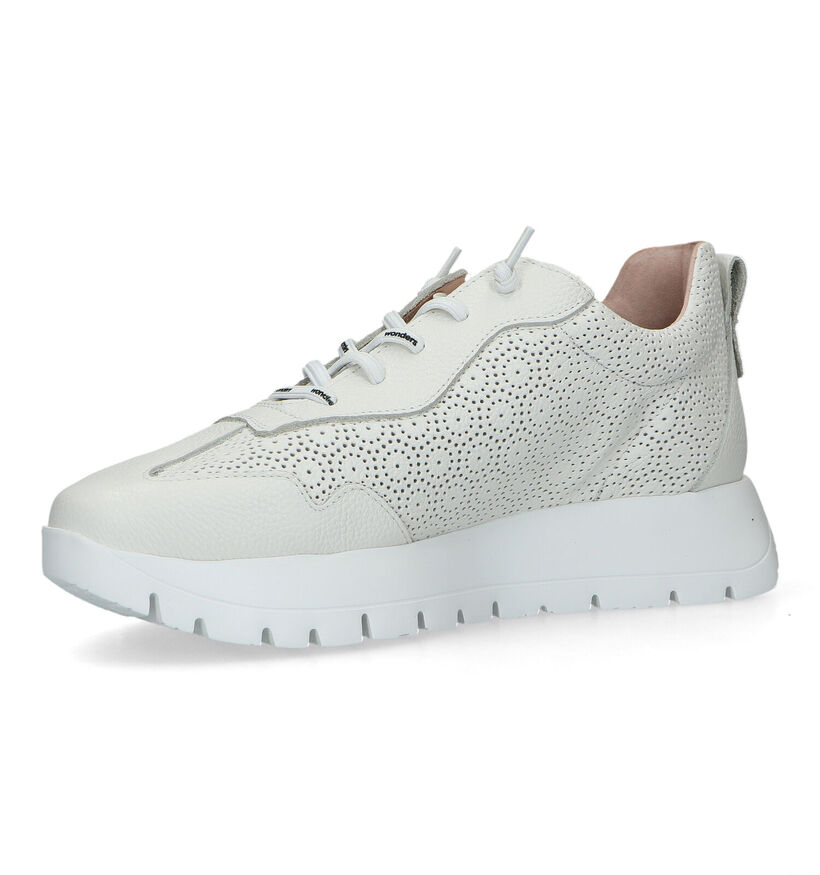 Wonders Chaussures à lacets en Blanc pour femmes (324726) - pour semelles orthopédiques