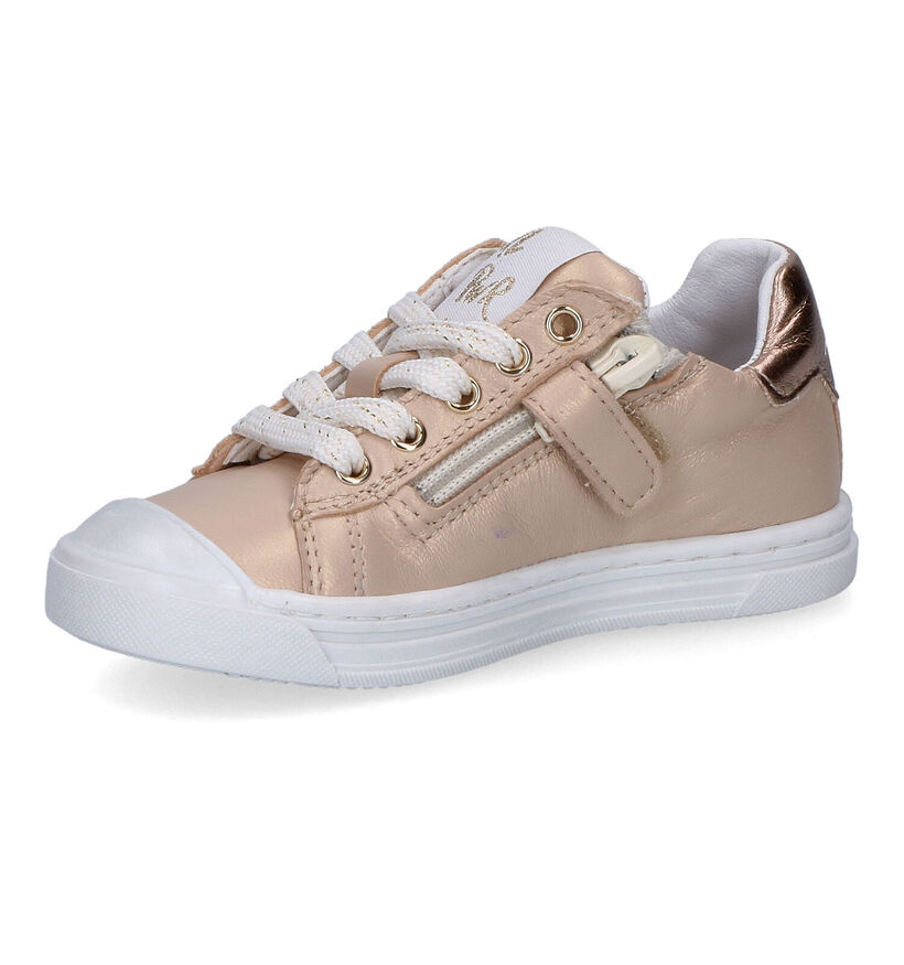 Little David Naomi Chaussures à lacets en Or pour filles (308147) - pour semelles orthopédiques