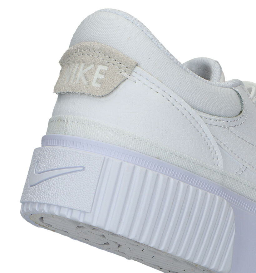 Nike Court Legacy Lift Witte Platform Sneakers voor dames (324637)