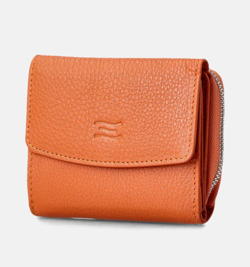 Crinkles Oranje Portemonnee voor dames (358115)