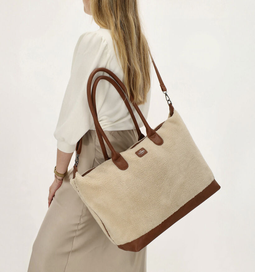 Charm London Beige Shopper voor dames (365996)