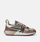 Kaotiko Bruine Sneakers voor heren (351985) - geschikt voor steunzolen