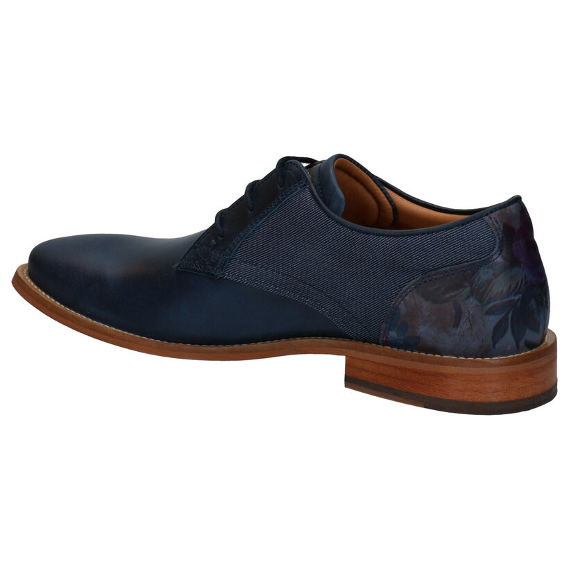 Bullboxer Chaussures classiques en Bleu foncé en textile (286574)