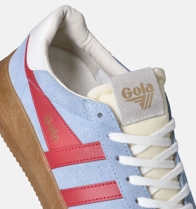 Gola Athena CLB573 Blauwe Sneakers voor dames (351164) - geschikt voor steunzolen