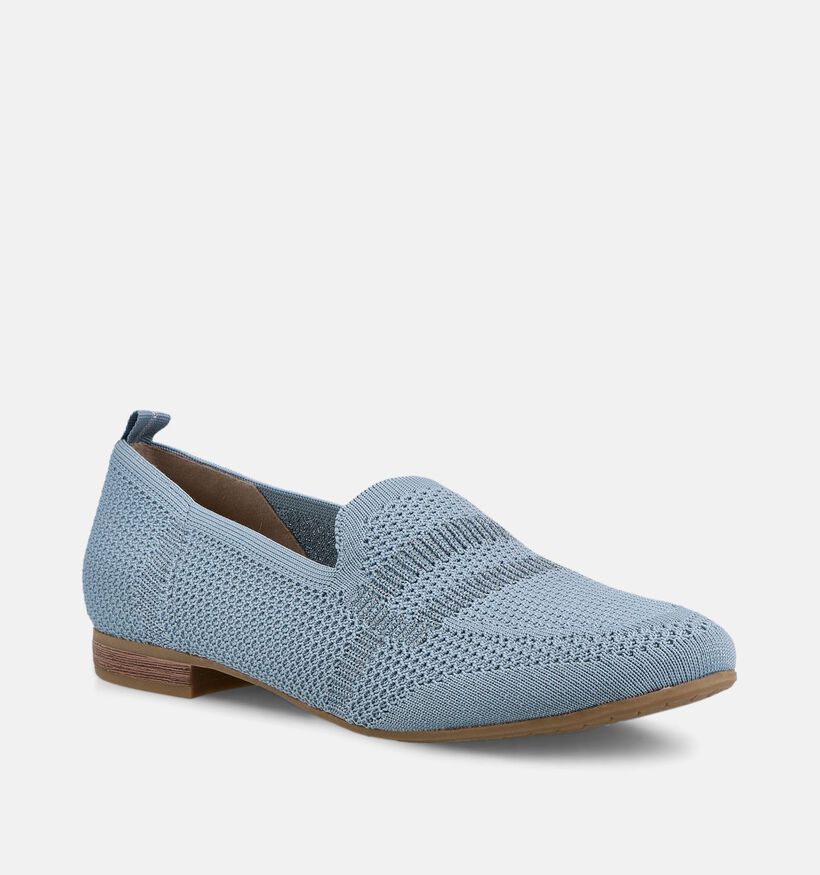 Jana Lichtblauwe Loafers voor dames (367761)