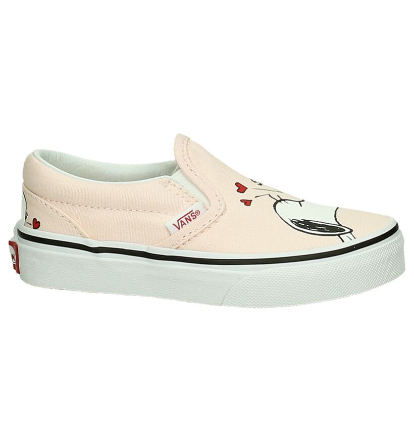 Vans Baskets sans lacets  (Rose clair), , pdp