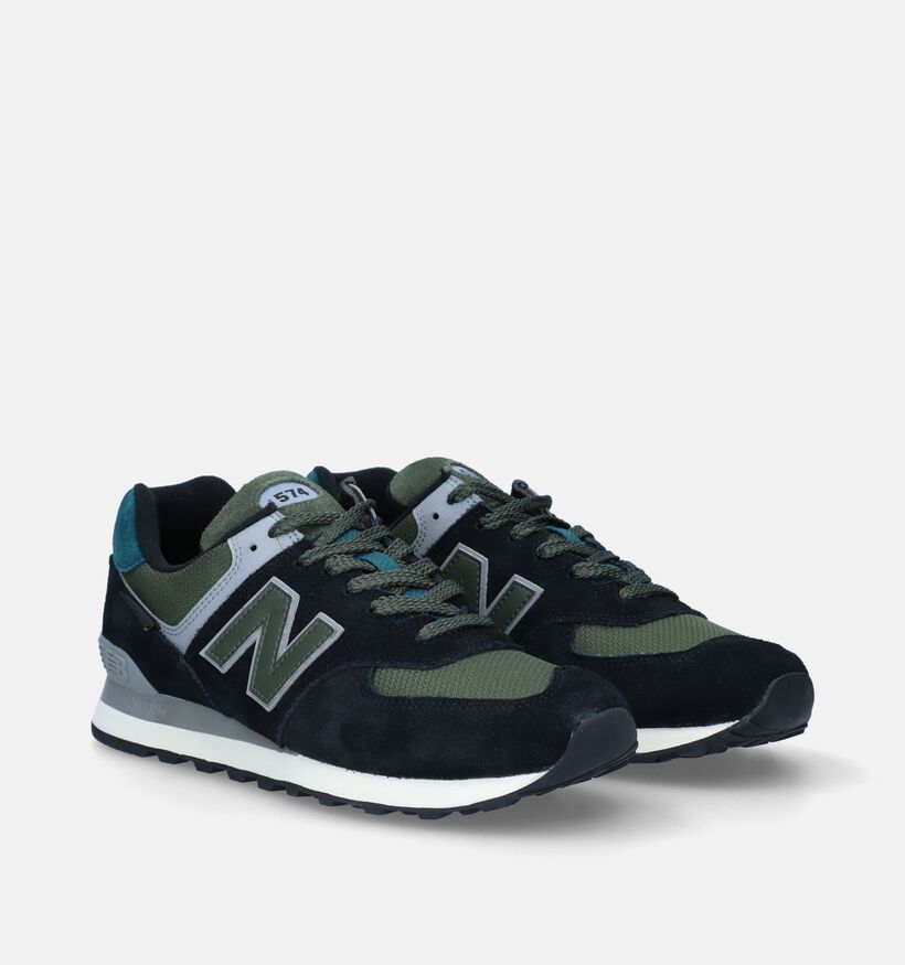 New Balance U 574 Zwarte Sneakers voor heren (327269) - geschikt voor steunzolen