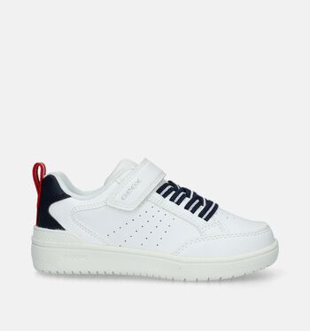 Geox Respira Chaussures plates Blanc/Bleu
