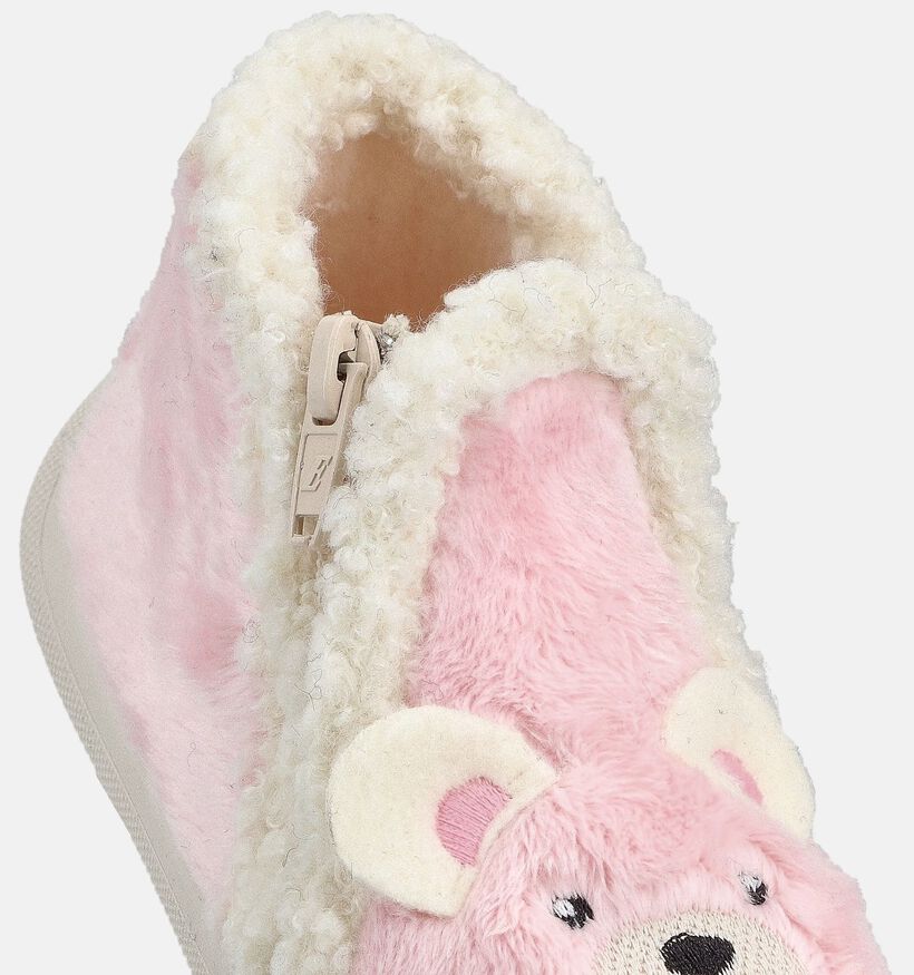 Milo & Mila Roze Pantoffels voor meisjes (364916) - geschikt voor steunzolen
