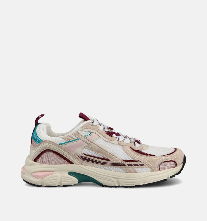 Posh by Poelman Baskets en Beige pour femmes (368752) - pour semelles orthop&eacute;diques