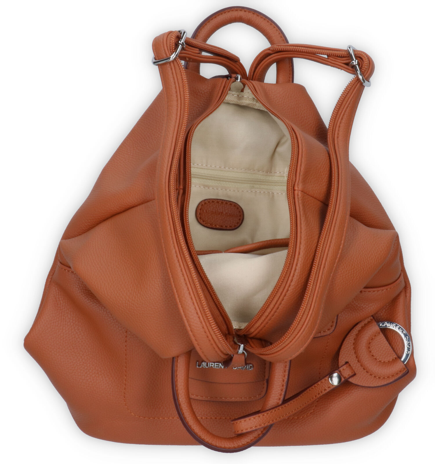 Laurent David Cognac Rugzak Dames Rugzakken Online op TORFS.BE