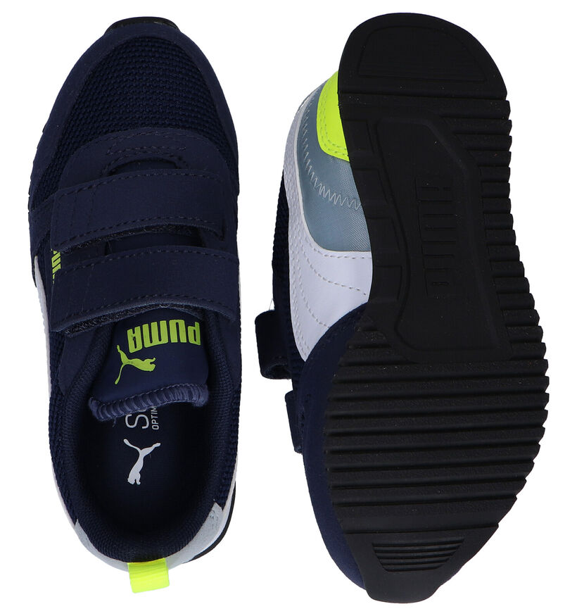 Puma R78 V Blauwe Sneakers voor jongens, meisjes (318752)