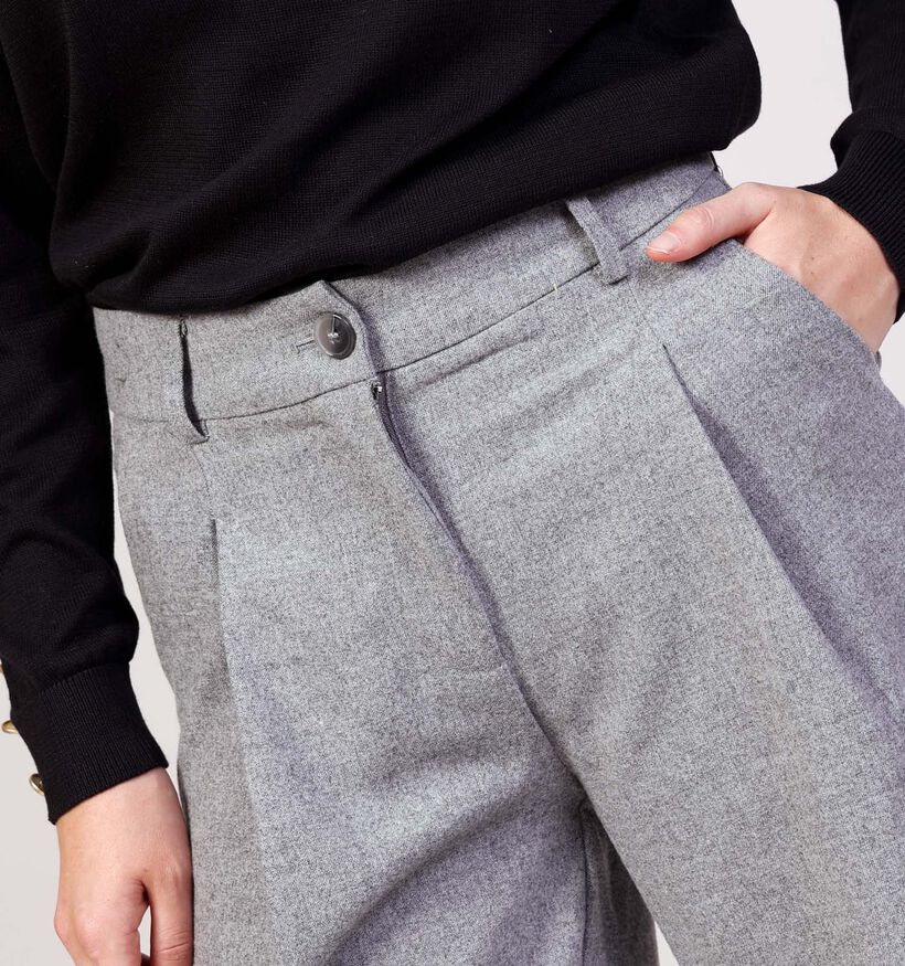 Rue Mazarine Wesley Grijze Geklede Broek voor dames (365493)