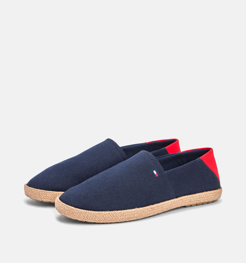 Tommy Hilfiger Core Espadrilles en Bleu fonc&eacute; pour hommes (368603) - pour semelles orthop&eacute;diques