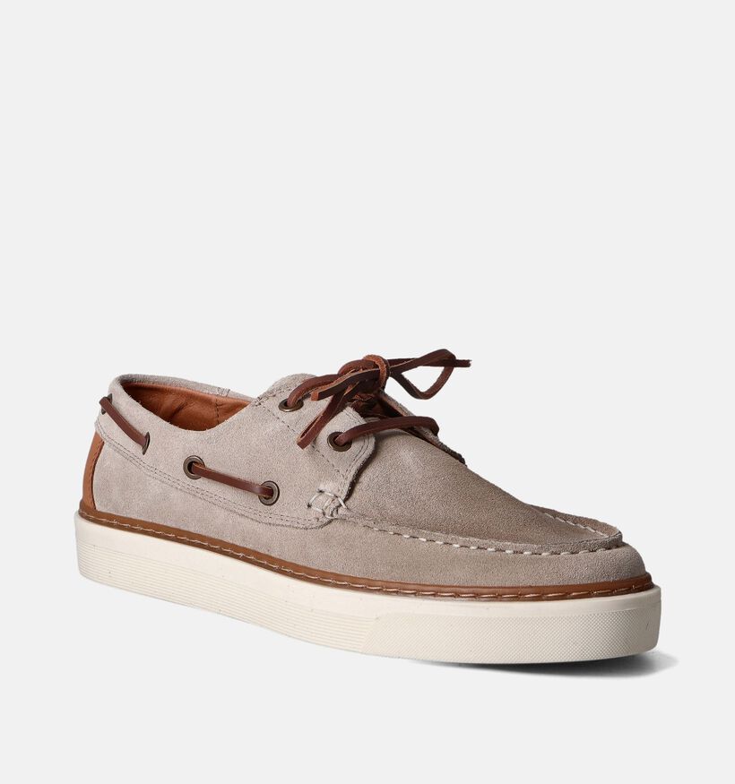 River Woods Arthur Chaussures bateau en Beige pour hommes (356881) - pour semelles orthopédiques